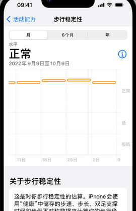 德清iPhone手机维修如何在iPhone开启'步行稳定性通知'